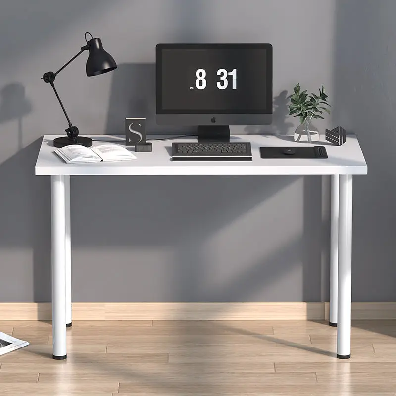 1 Person Computer Desk Table Office Desk White Home Student Table