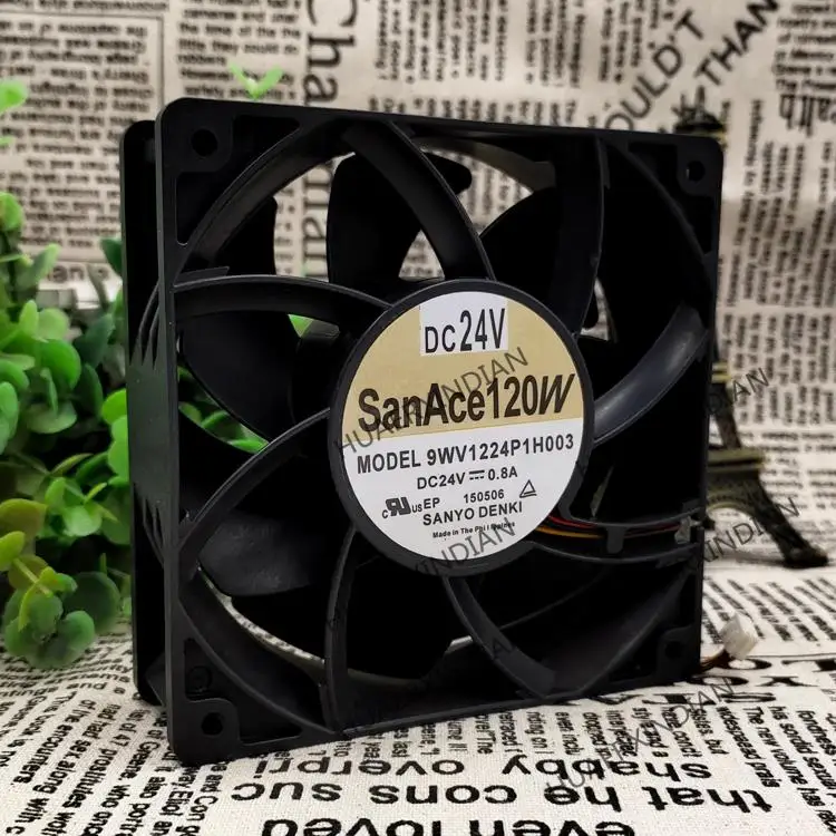 جديد/9WV1224P1H003 12038 DC24V 0.8A 4 12 التبريد مروحة الجمعية عدة
