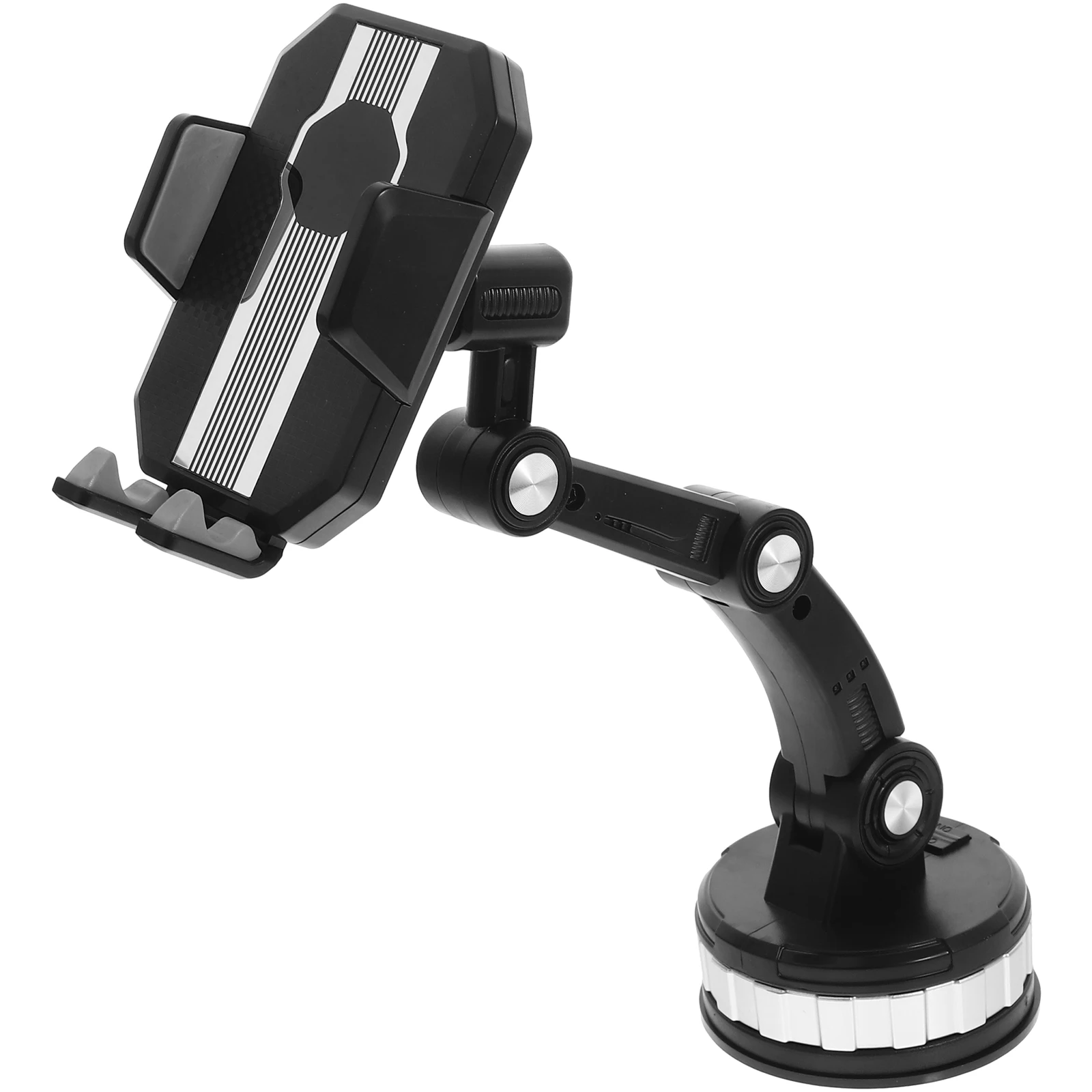 

Car Phone Stand with 360 Rotation Heavy Duty Suction Mount for Windshield Dashboard Auto Phone Holder Adjustable Width for All