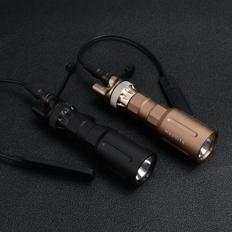 WADSN PLHv2-18350 ModL Scout Light 1000lumens powerful output Tactical Airsoft weapon Flashlight with Dual function Tailcap