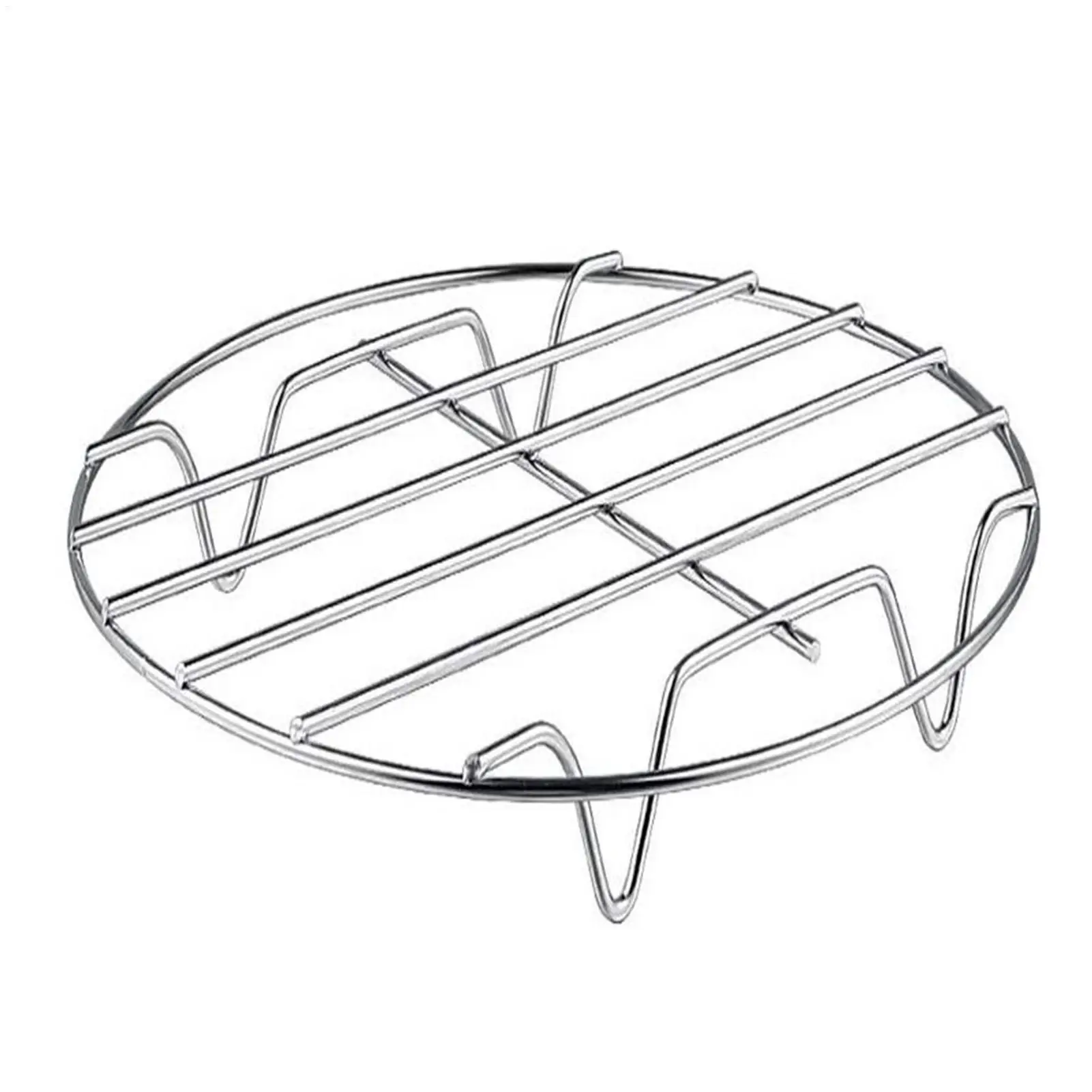 Thick Stainless Steel Steamer Rack Food Kitchen Cookware Steamer Rack Insert Stand Kitchen Heating Cooking Steaming Supplies