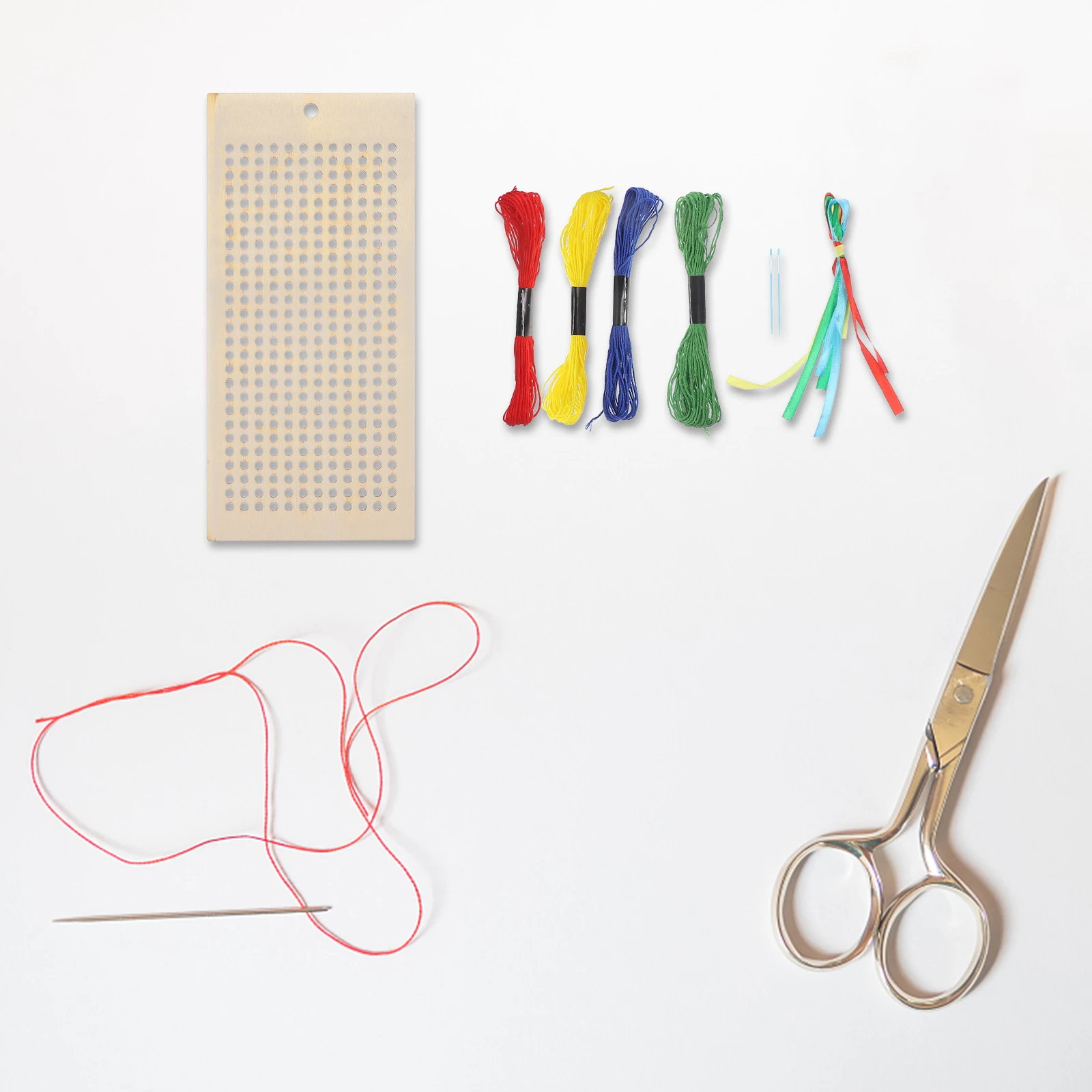 

1Set Blank Wood Bookmarks DIY Cross Stitch Bookmark Kits for Creative Designs Ideal for Students