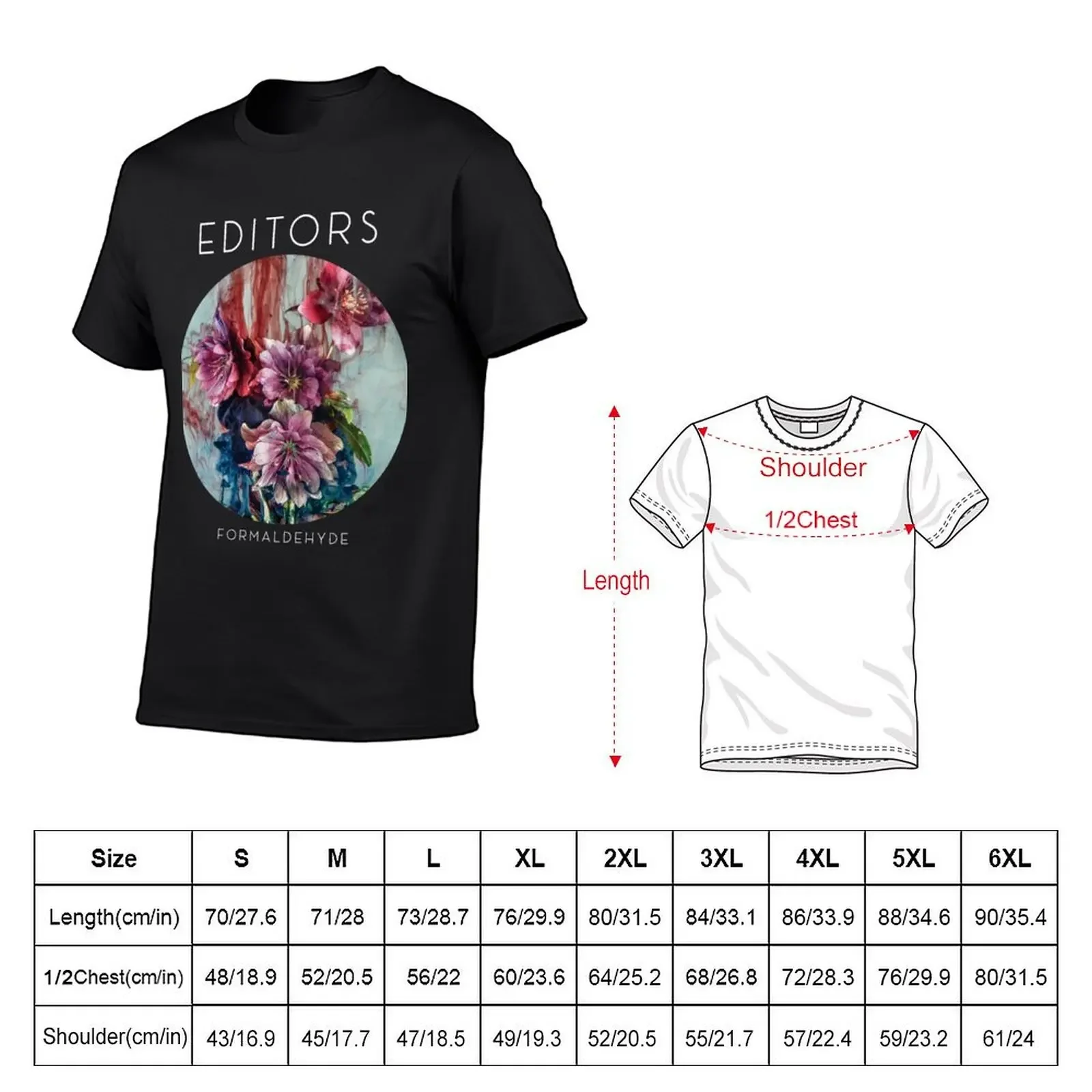 EDITORS BAND T-Shirt summer top blue archive boys animal print sweat mens graphic t-shirts pack