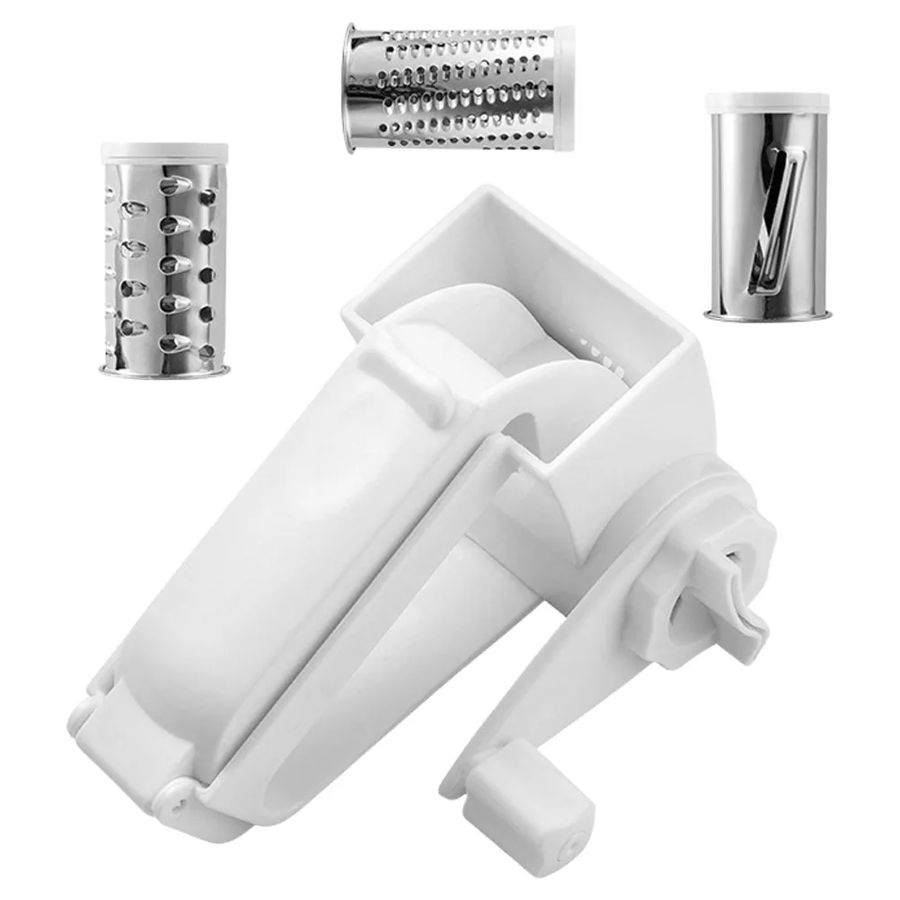 

1 set Manual Cheese Grater Stainless Steel Multipurpose Kitchen Grater For Home Restaurant Use Chocolate Lemon Melon Grating