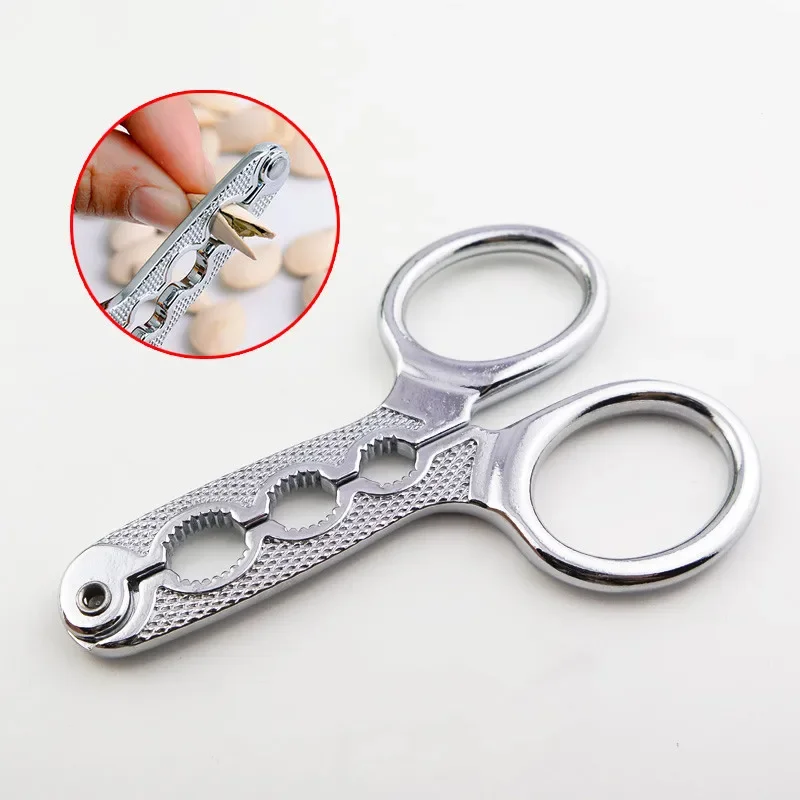 1Pc Multifunction Stainless Steel Sunflower Melon Seed Plier Nut Cracker Creative Home Tool Kitchen Gadget Accessories