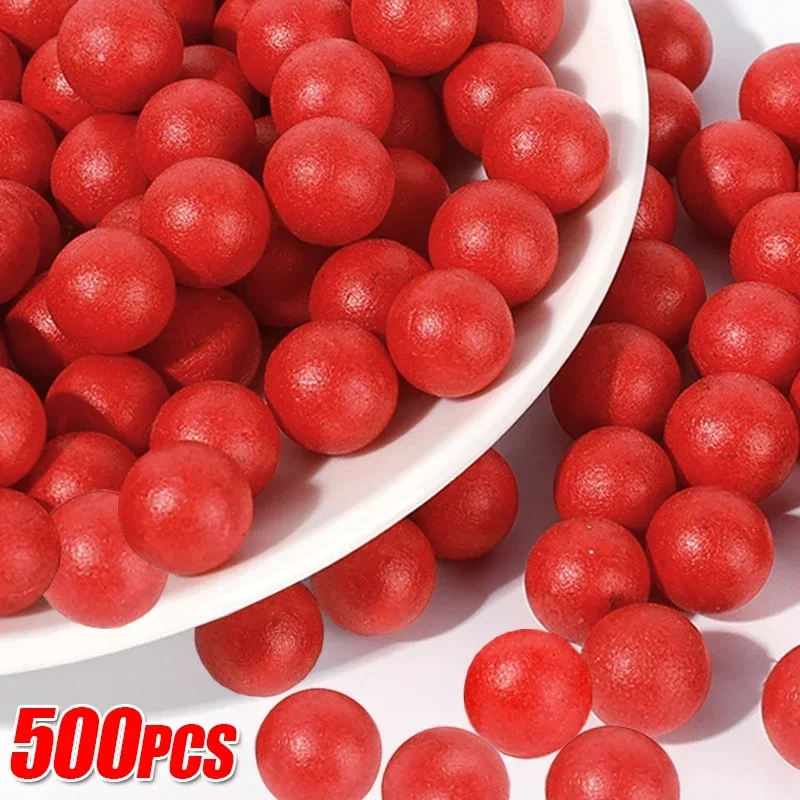 100-500pcs Artificial Christmas Holly Berries Mini Cherry Stamens Red Berry DIY Wedding Party Xmas Wreath New Year Decoration