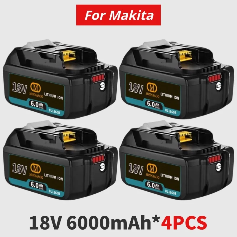 

【DHL FAST DELIVERY】18V 5Ah6Ah Battery For Makita BL1840 BL1830B BL1850B BL1850 BL1860 BL1815 Replacement Lithium Battery