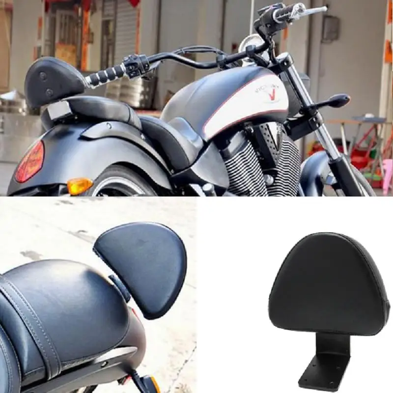 

Motorcycle Sissy Bar Soft Sponge Rear Backrest Sturdy Pillion Seat for Victory Vegas Kingpin