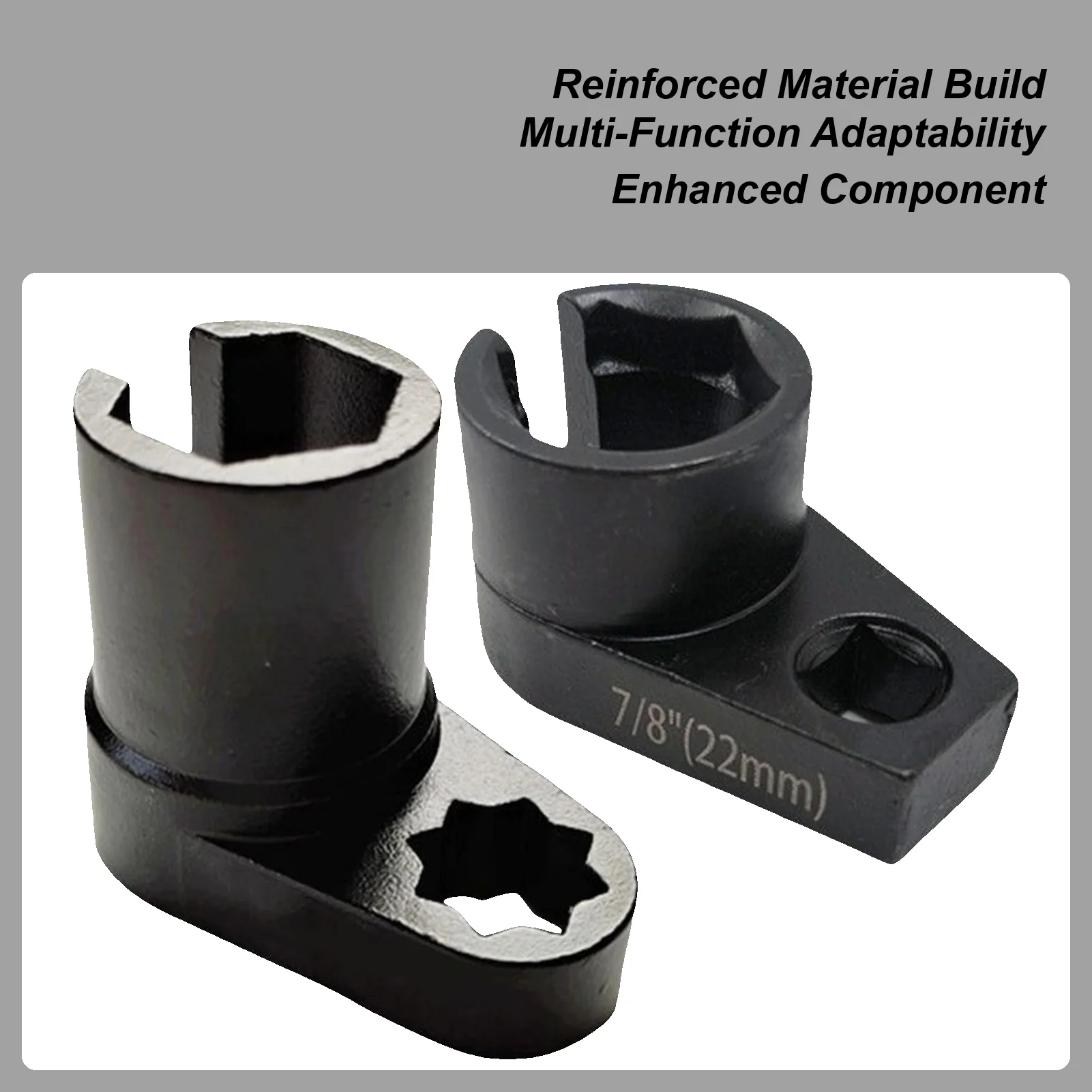 

Автомобильный ключ для удаления датчика кислорода с квадратным горлом, разъем автомобильного датчика кислорода для инструмента для ремонта автомобильного двигателя