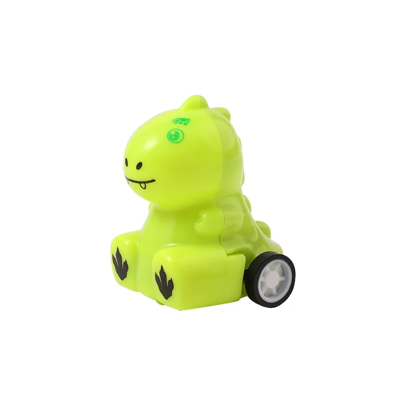 Jouets de voiture arrière de dinosaure colorés pour enfants, berceau d'inertie, Vorannosaurus Rex, cadeaux d'anniversaire créatifs et mignons, 5 pièces