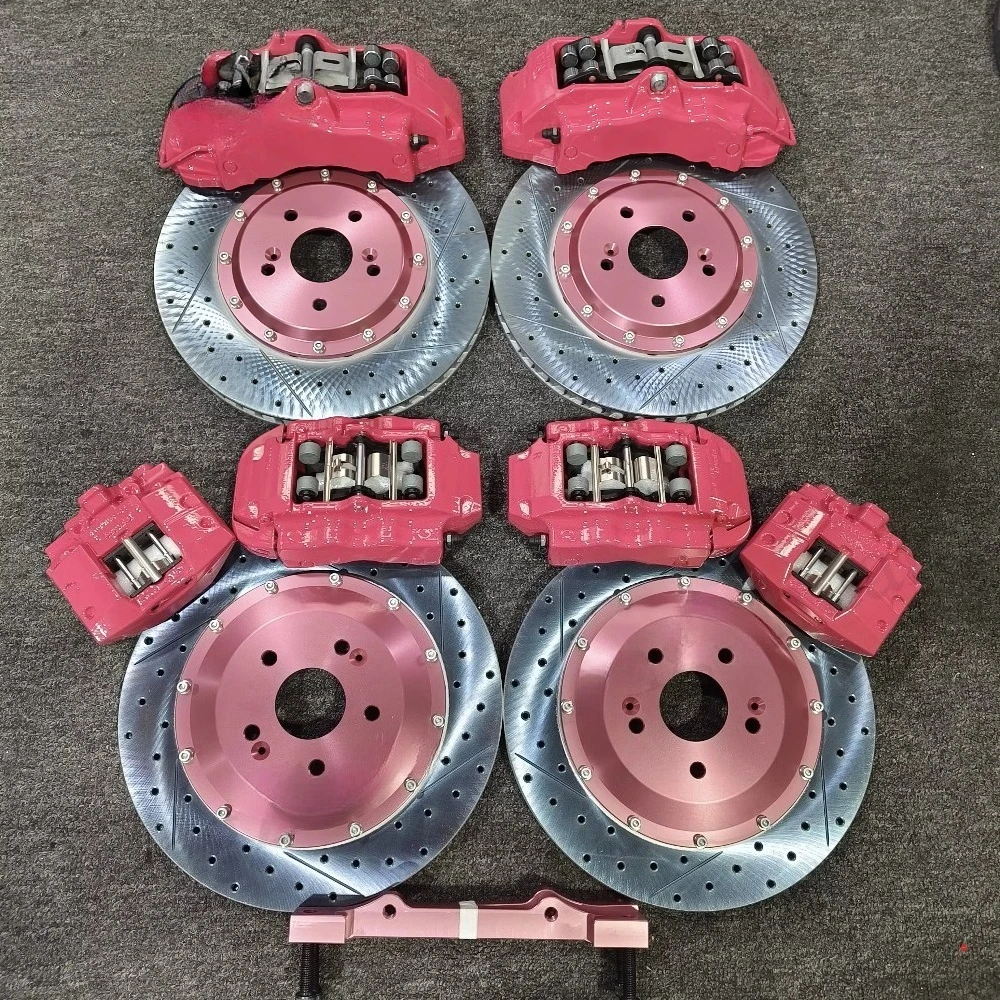 Car Front 6 Piston Rear 4 Piston Custom Color Style Brake Caliper Set Big  Brake Kit 380 Rotor for Golf MK7 GTI w