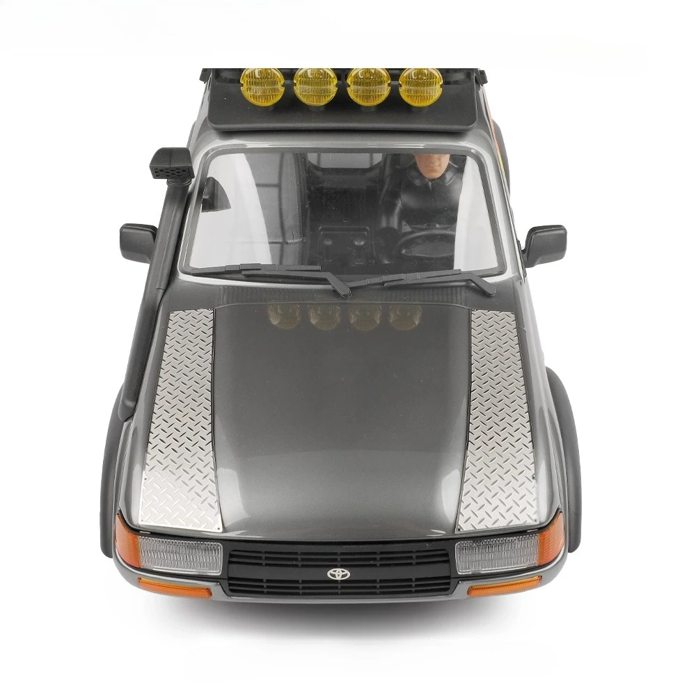 1/10 FMS FCX10 LC80 액세서리용 양면에 시뮬레이션된 스테인레스 스틸 미끄럼 방지 플레이트