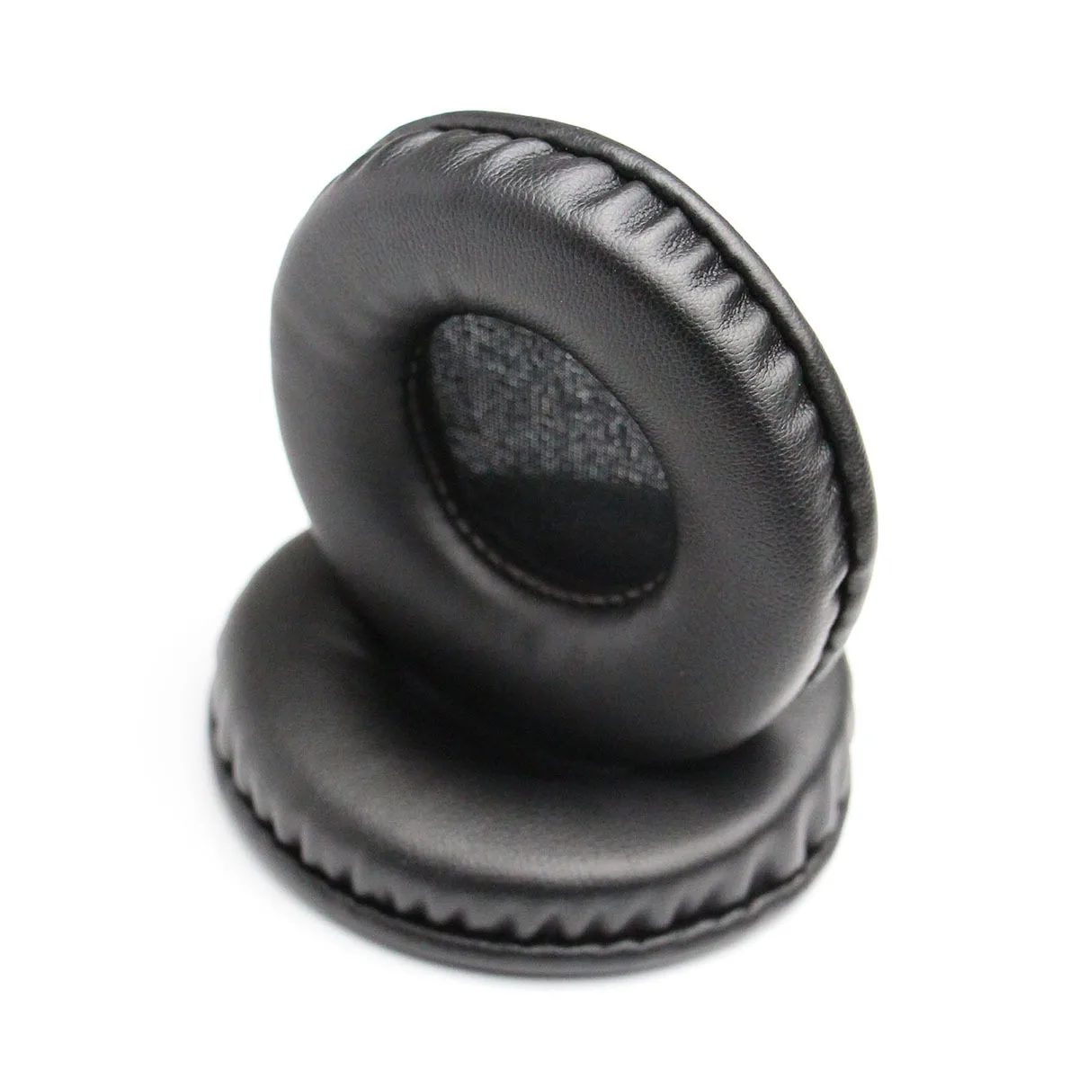 

2pcs 60Mm Earpads Replacement For Headset Cushion Pad Comfortable Ear Headset Cushion Pad Covers Sound Isolation Black