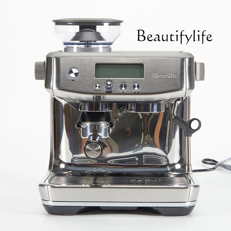 Freshly Ground Semi-automatic Italian Coffee Machine Coffee Bean Grinding Household All-in-One Machine