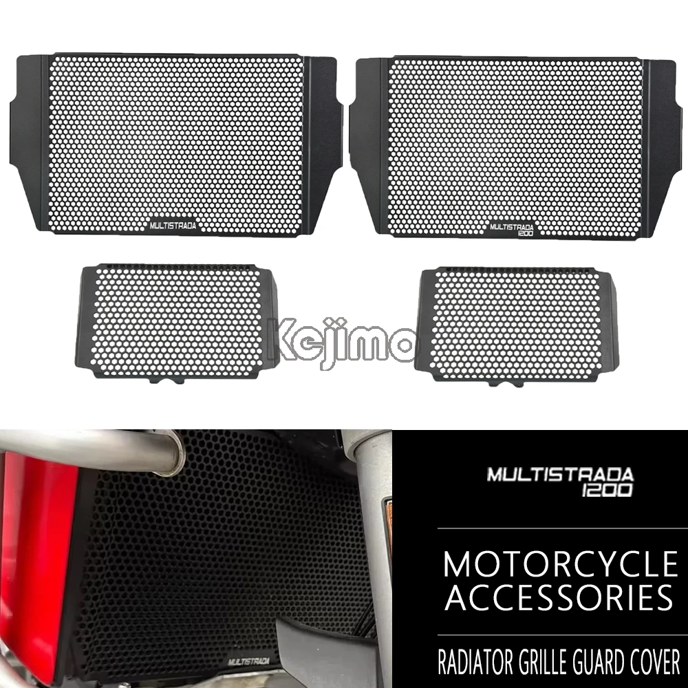 

Защитная крышка для решетки радиатора для Ducati Multistrada 1200S 1200 S Touring/Sport/Pikes Peak/GT 2010-2014, защита масляного радиатора