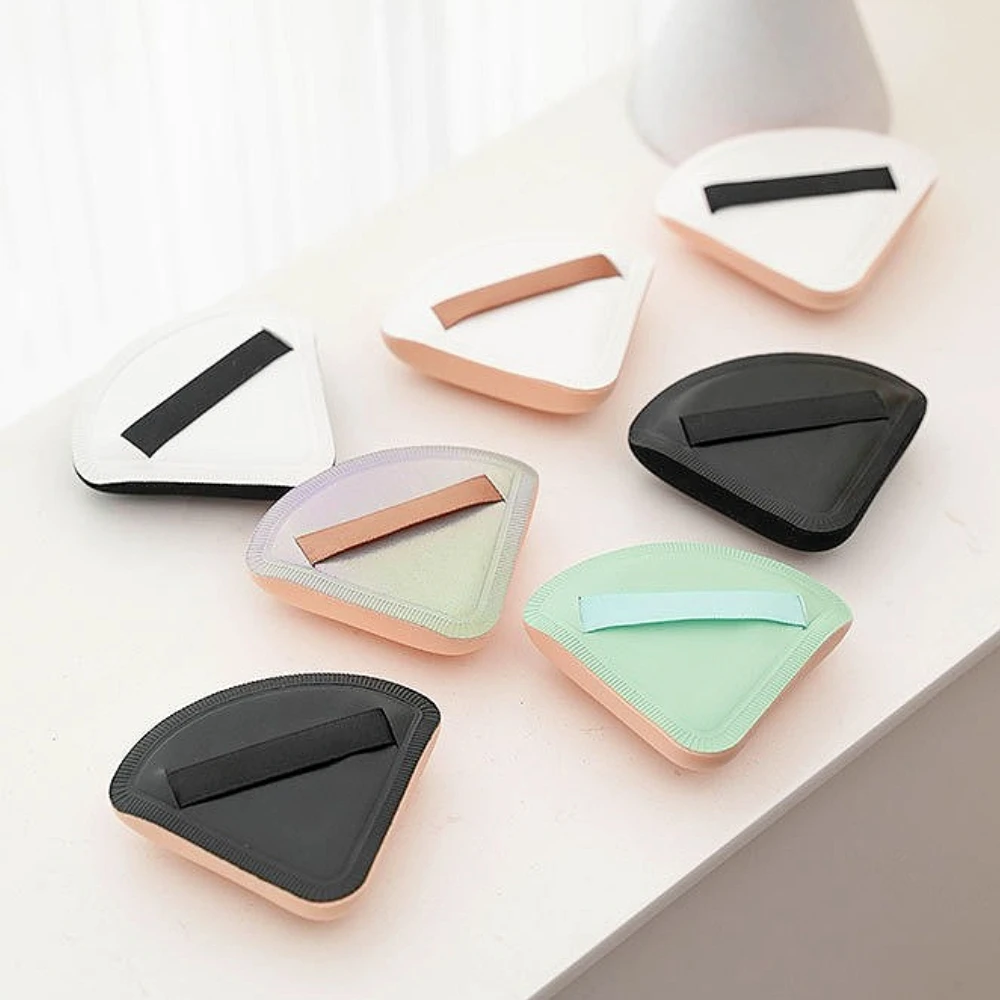 5-teiliges Set aus superweichem Luftpolster-Puderquasten und Make-up-Schwamm – trocken/nass, mit doppeltem Verwendungszweck, ideal für Foundation, Puder, Rouge-Make-up-Tools