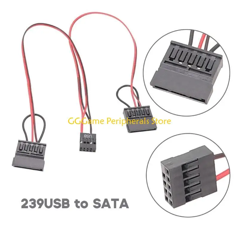 U55B Reliable 239 USB to Power Cord Single/Double Sided Power Cable