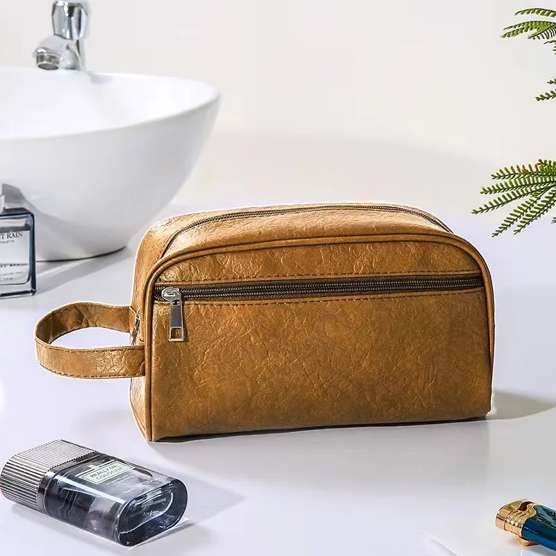 Borsa cosmetica quadrata per uomo Lavaggio trucco Viaggio Designer di lusso Organizer Borsa per trucco Glossier Grande capacità con scomparti