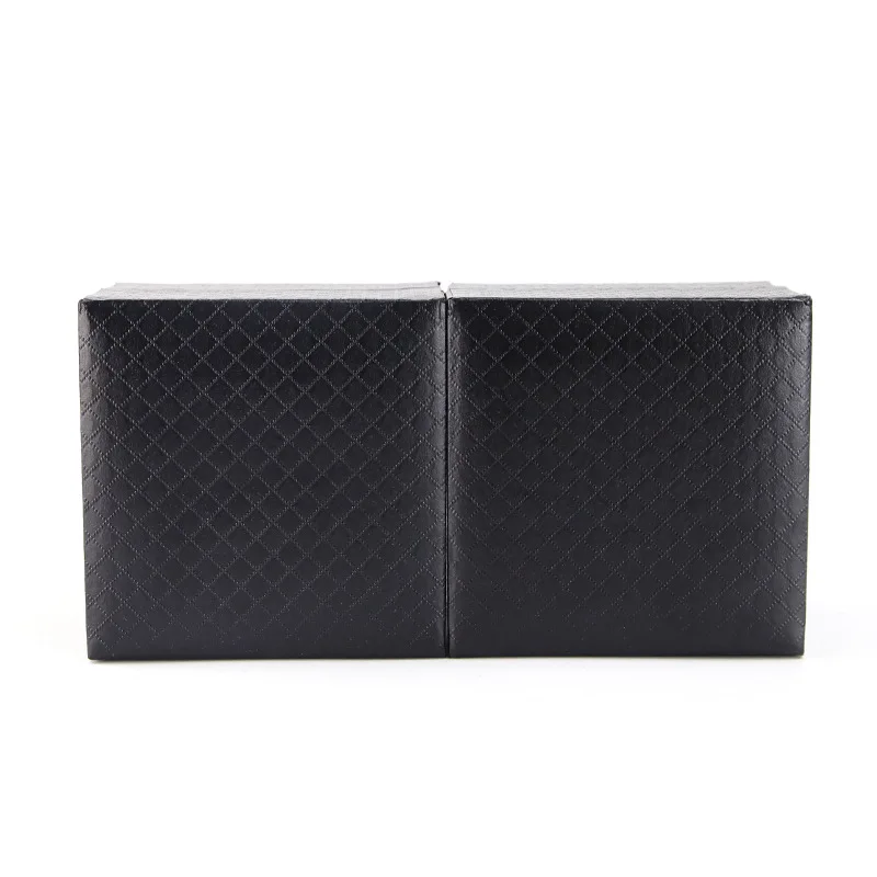 Fashion Diamond Pattern Imitation Leather Watch Box Case Holder Organizer Display Stand Bracelet Jewelry Storage Best Gifts  New