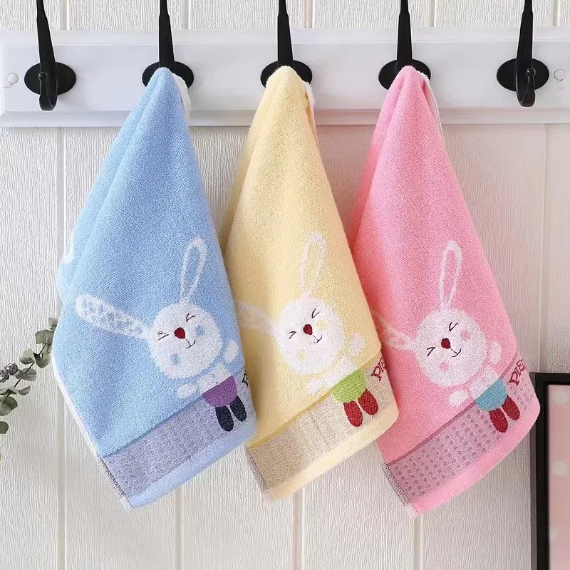 Cotton Baby Shower Towel Cartoon Fruit Towel Newborn Baby Soft  Absorbent Towel Baby Bathroom Accessories