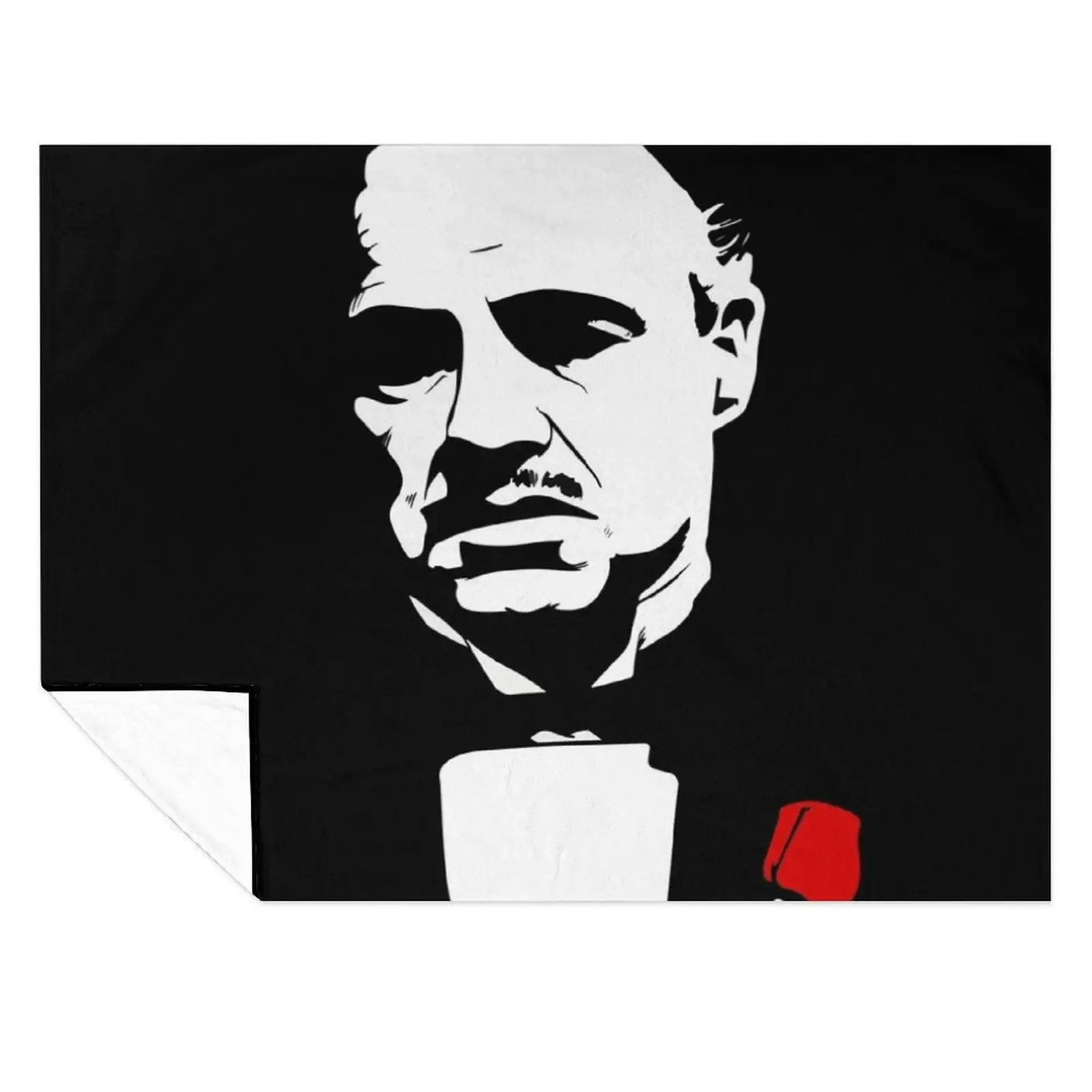 

The Godfather Flower Throw Blanket Decorative Beds for winter Sofa Quilt Hairys Blankets