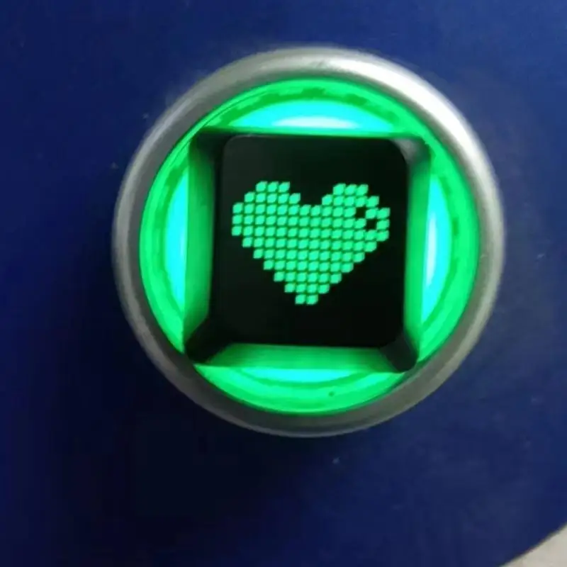 20CB فريدة من نوعها لتصميم الحب اتجاهات تضيء مفاتيح ألعاب لوحة المفاتيح الميكانيكية