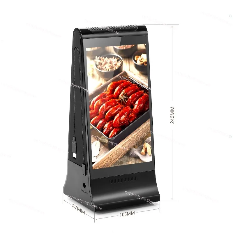 Reproductor de Menú Digital para Escritorio de Restaurante/Bar, Equipo de Servicio de Llamadas Comerciales, Máquina de Pedidos para Comedor, Otros Suministros para Hostelería y Catering