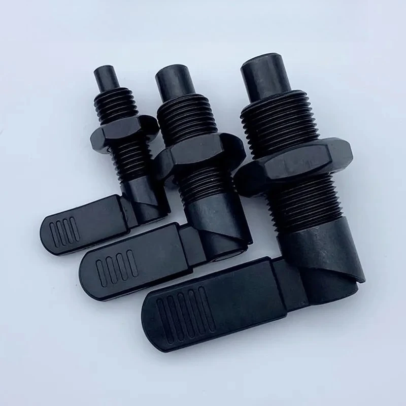 

indexing pin L-shaped spring plunger rotation positioning stainless steel carbon steel