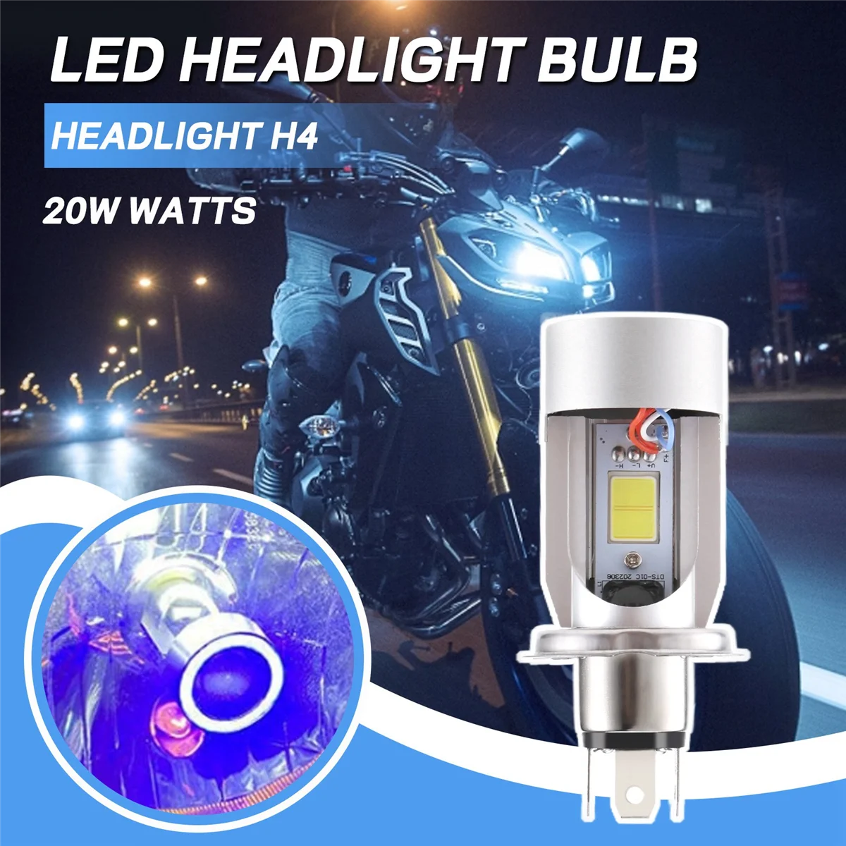 ABQA-H4 Led Headlig… - image