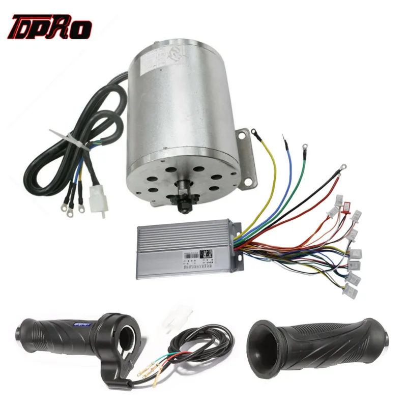 48V 1800W Motor Brushless Speed Controller Scooter Throttle for Go Kart Scooter Razor Drift Trike