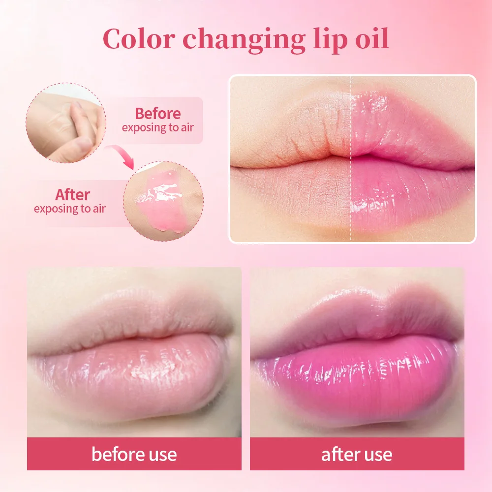 Pink Lips Serum Lip Balm Plumper riduce le linee sottili illumina il lucidalabbra Anti-essiccazione rimuovi l'oscuramento idratante trucco labbra Sexy