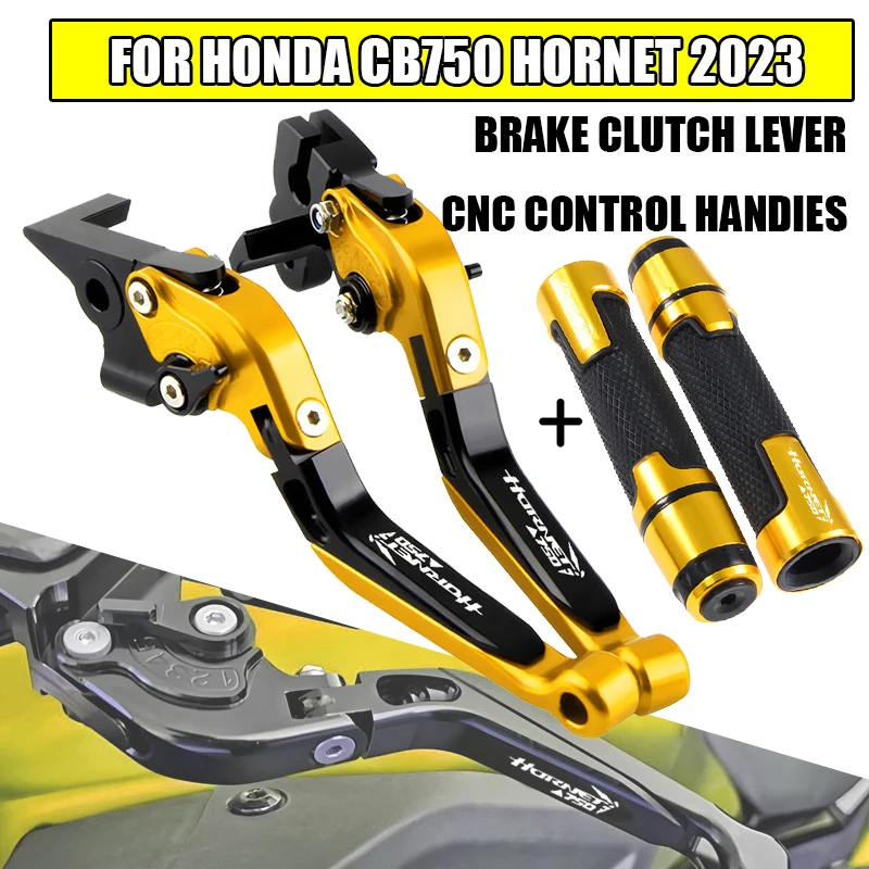 

Рычаг сцепления, тормозной рычаг для HONDA CB750 CB 750 HORNET 750 2023, регулируемые рычаги ручки, аксессуары для мотоциклов