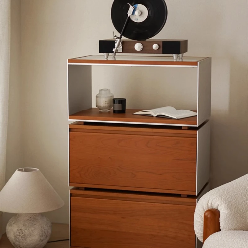 

Galaxy Bauhaus module cabinet, side cabinet, locker, bucket cabinet, antique solid wood TV cabinet in the living room