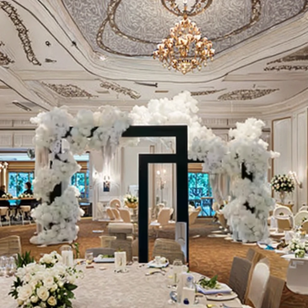 # Arcos de PVC para Bodas Indi - Indian Wedding Decor Supply reseña y precio