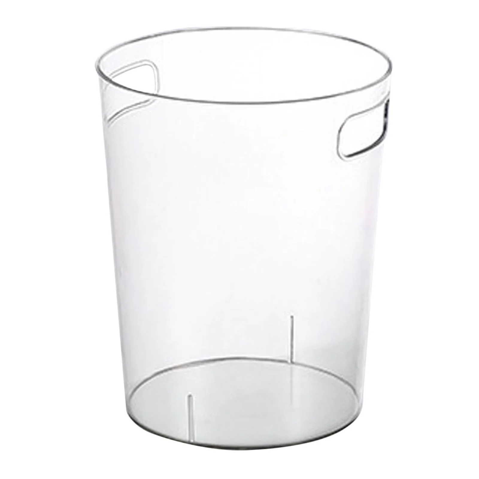 

Creative Trash Can Garbage Recycling Bin for Kitchen Room Folding Storage Bins The Pet Clear Plastic Basket
