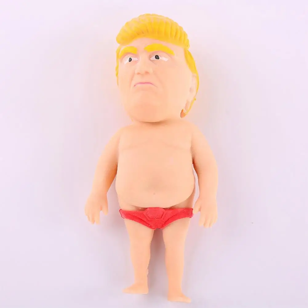 

Adlus Stress Relief Toy Slow Rebound Tpr Stress Relief Cartoon Figure Squeeze Fidget Toy for Kids Adults Former President