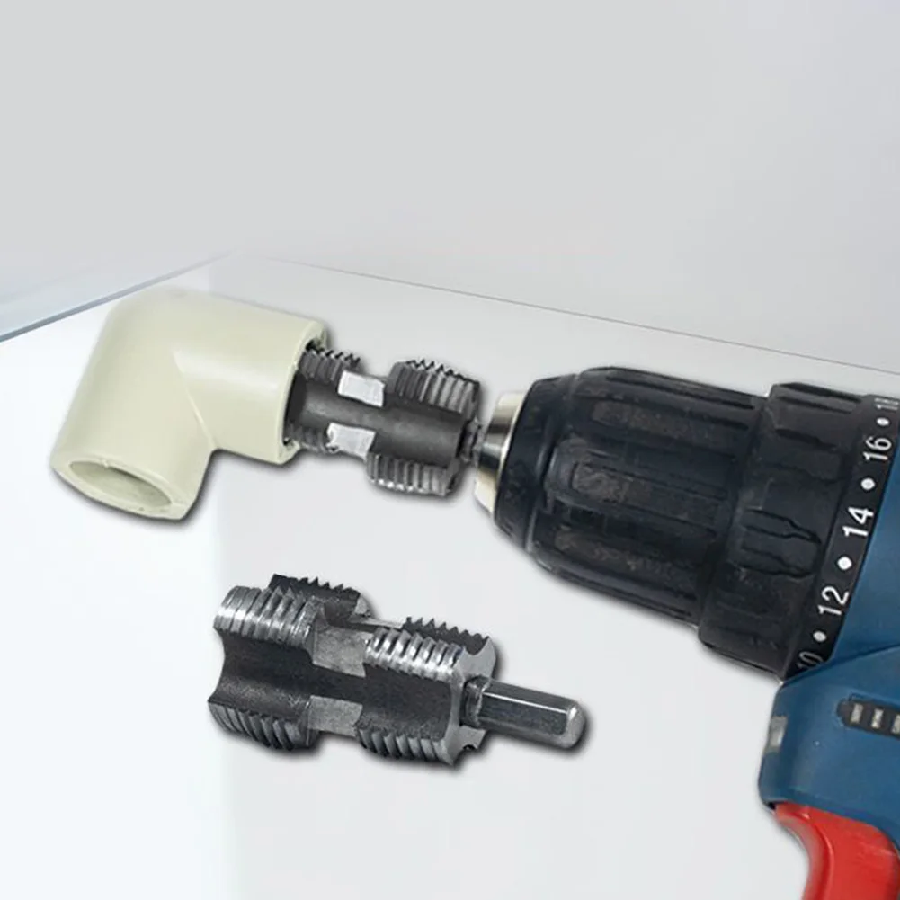 Multifunctional PVC/PPR Pipe Threader Set 20/25/32MM Pipe Threader Kit Internal Thread Opener PVC Thread Making Tool