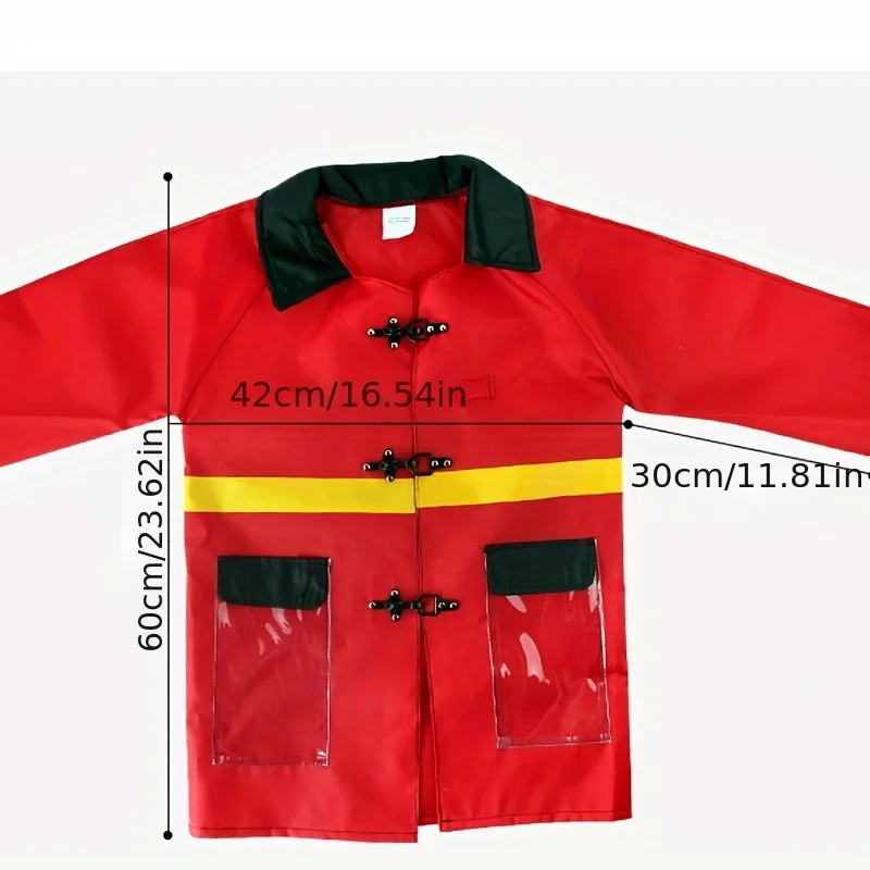 子供のおもちゃ消防士コスチューム子供消防ヒーローツールセットコスチュームハロウィンコスプレキャリアスーツ子供のホリデーギフト