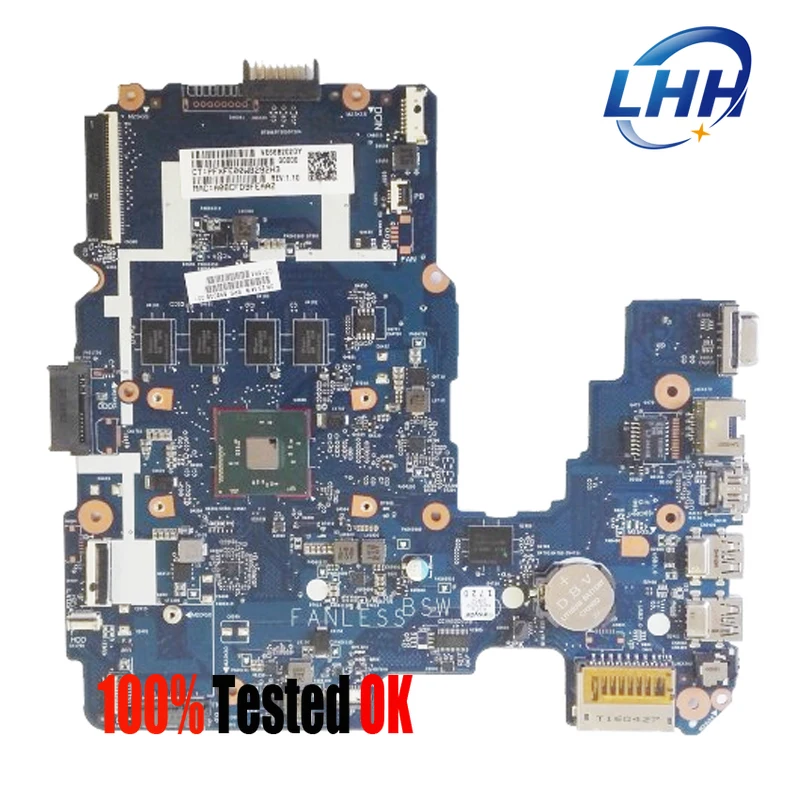 

6050A2823001-MB-A01 Mainboard for HP PAVILION 14-AM Laptop Motherboard N3060 CPU 2G RAM CPU DDR3