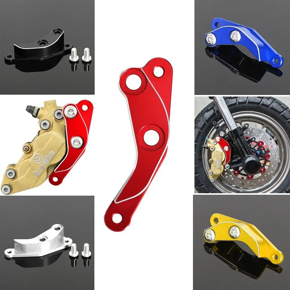 

50 мм P4 с ЧПУ передний правый кронштейн адаптера суппорта для HONDA MONKEY 125 2018-2024 мотоциклетный тормоз Brembo P4 опорный кронштейн суппорта