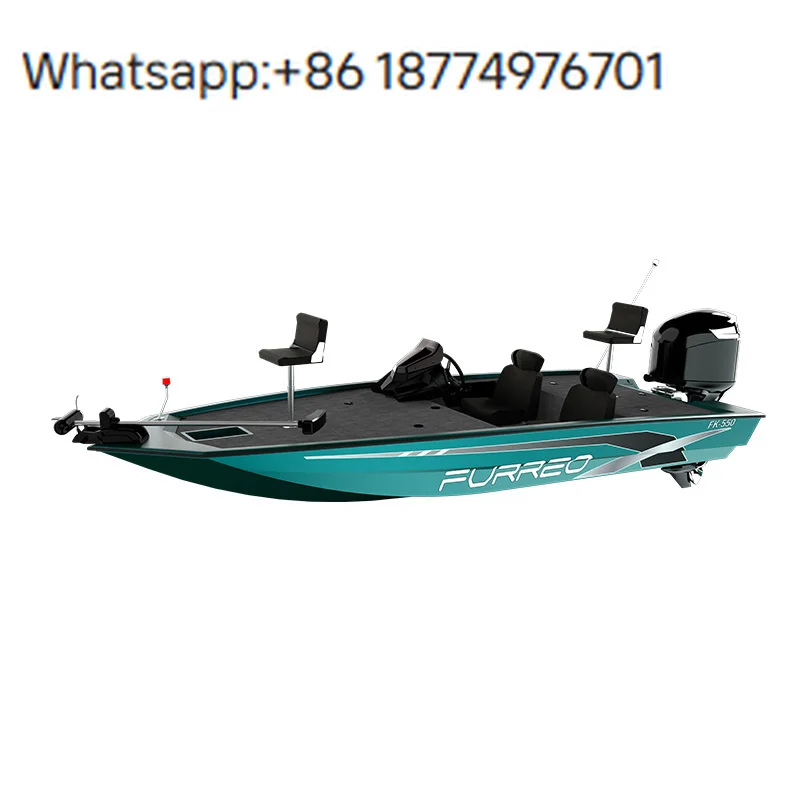 Factory Price New Furreo 12ft Aluminum Bass Boat 115HP 70-85km/h 3-Person Capacity
