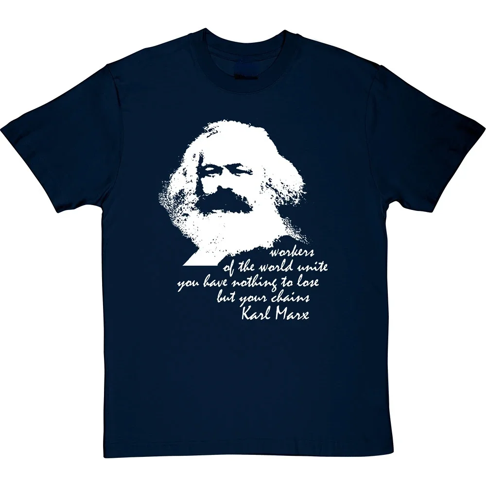 Karl Workers Quote Men T-Shirt Marx Short Sleeve Casual Cotton O-Neck Summer T Shirt mens designer clothes new in tops & tees