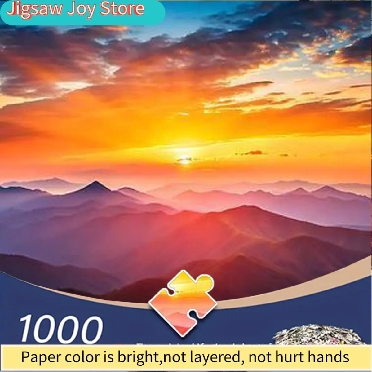 

Пазл из 1000 деталей для взрослых с изображением извилистого каменного пути под заснеженными горами, окруженного розовыми цветами.