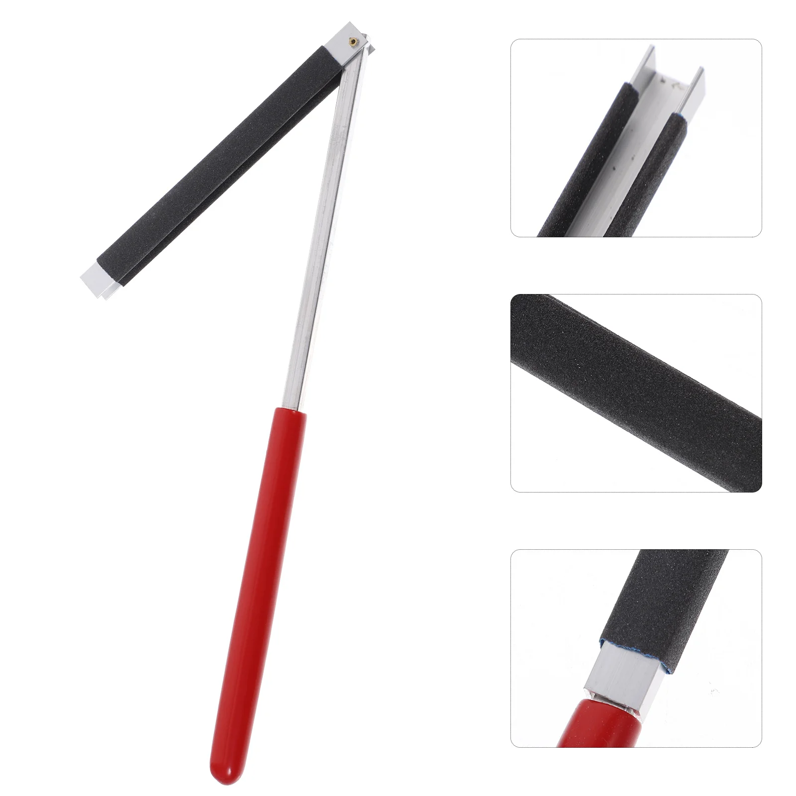 حامل ورق الصنفرة، لوح رفرف مربع، أداة تجليخ متينة لإزالة الصدأ، تلميع سطح الخشب المعدني، إعداد الطحن #2