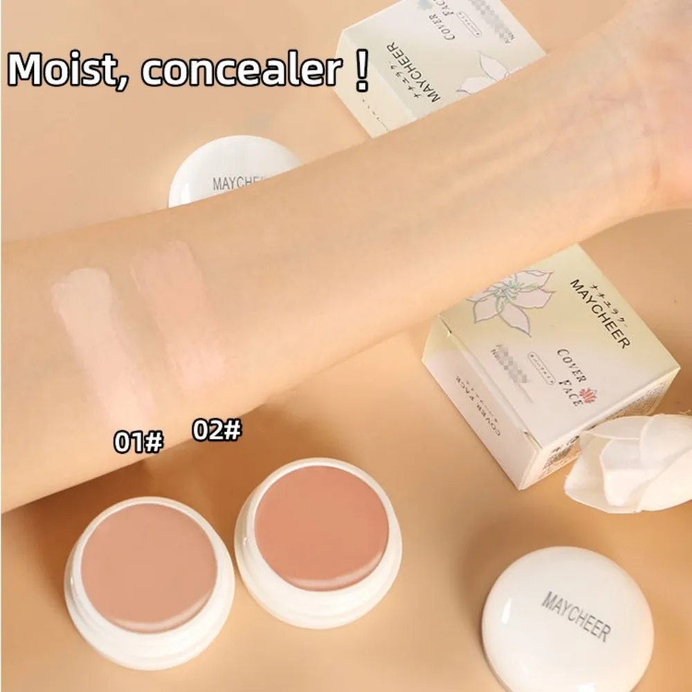 Monochrome Concealer Hydraterende Foundation Crème Donkere Oogkringen Markeringen Bedekken Langdurige Waterdichte Donkere Teint Make-Up