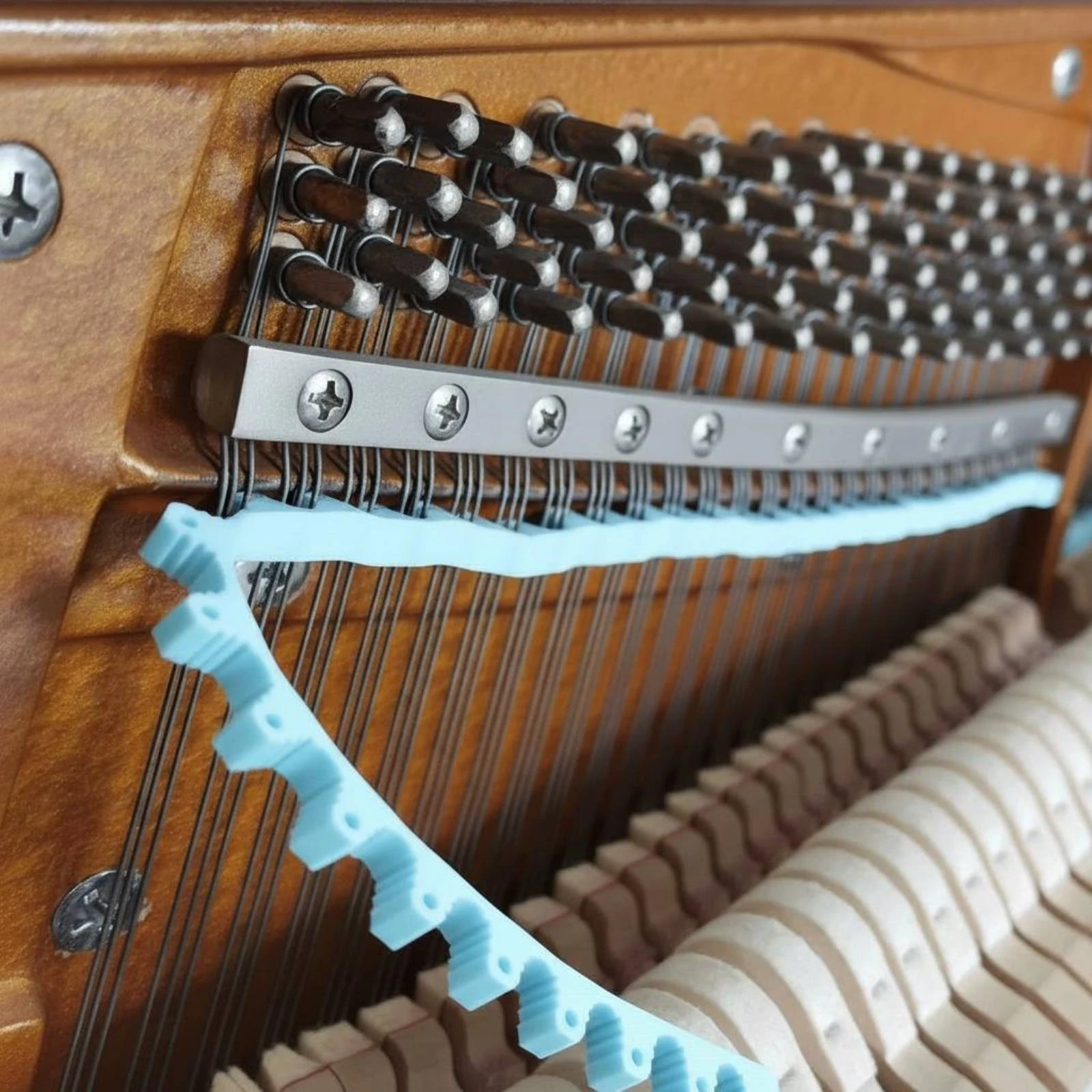 Treble String Mute Professional Quality Piano Mute Strip Piano String Mutes Flexible Temperament Strip Long-Lasting image 3