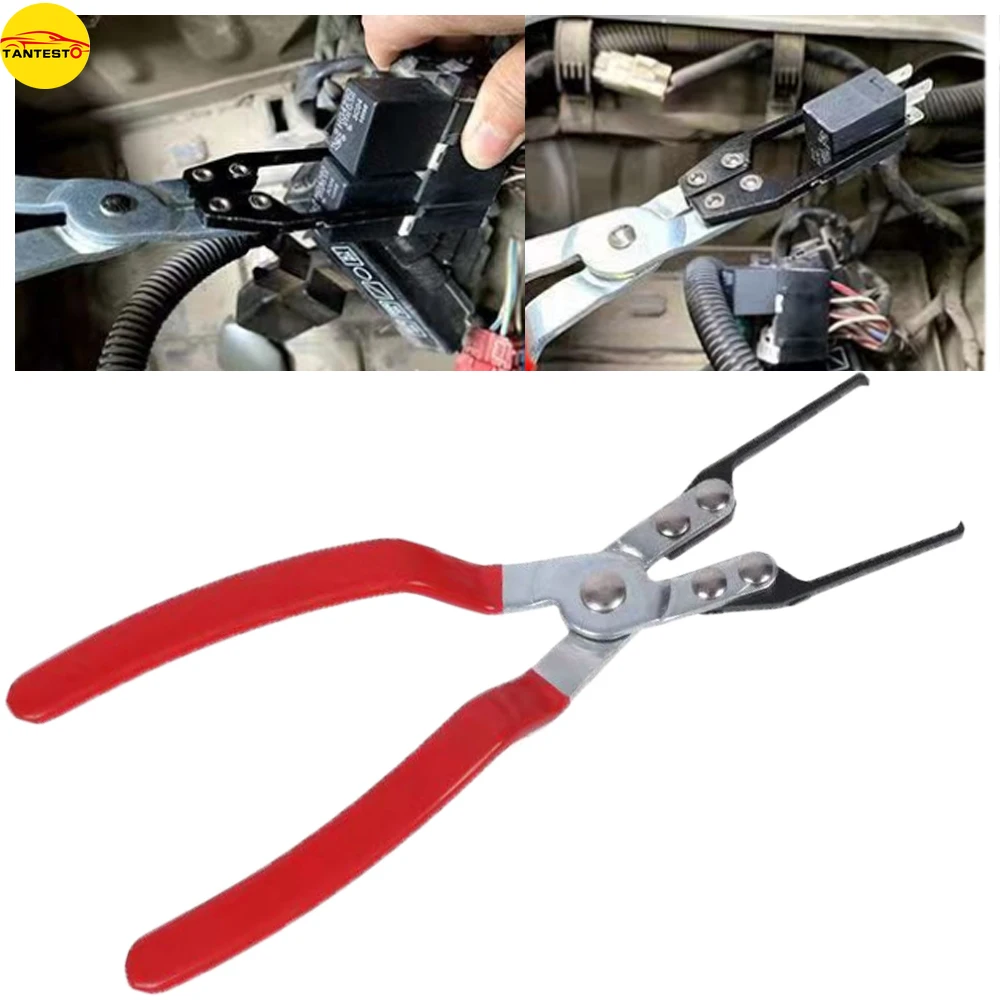 Universal Automotive Relay Disassembly Clamp Fuse Puller Car Remover Pliers Clip Hand Tool Suitable Car Repair Tool Removal Tool