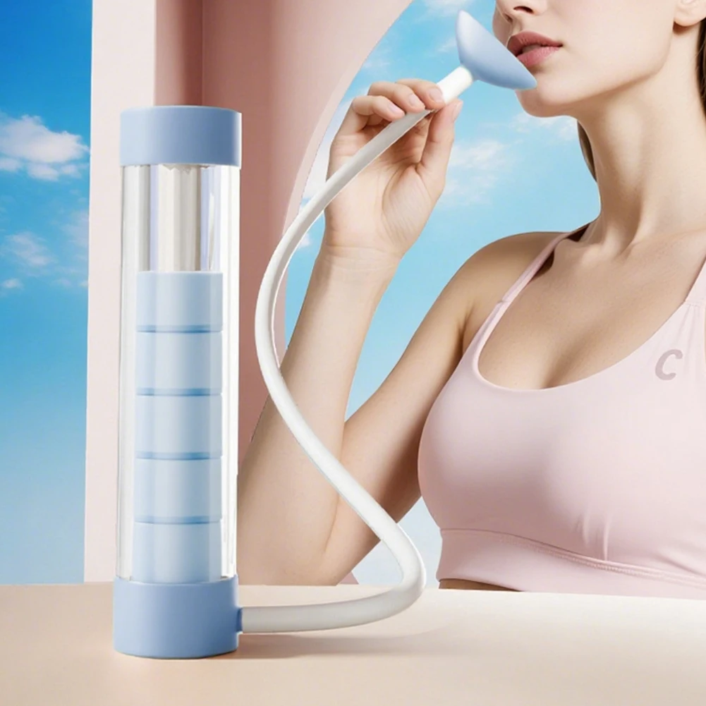 

Abdominal Muscle Trainer Deep Breathing Dumbbell Deep Breathing Trainer for Men and Women