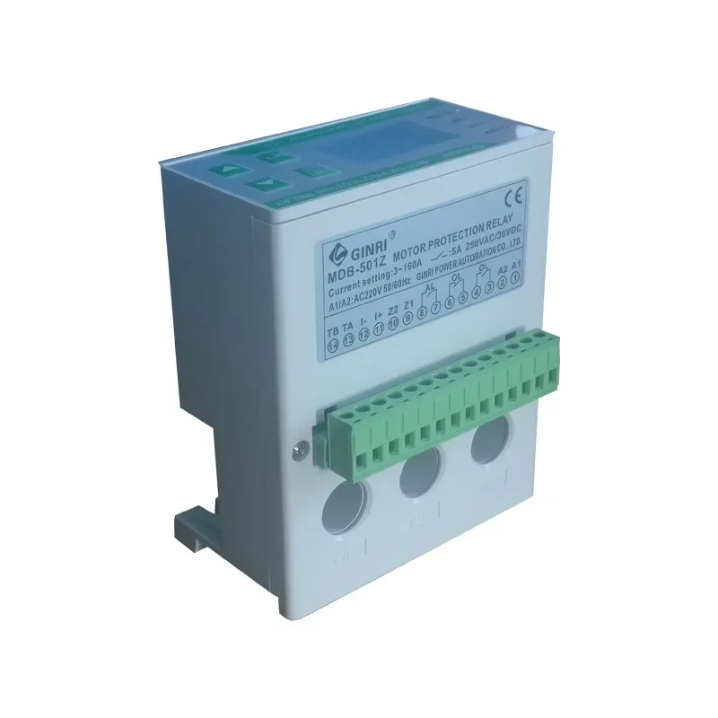 MDB-501Z/F Intelligent LCD Display RS485 Communication Interface Automatic Reset Motor Protector