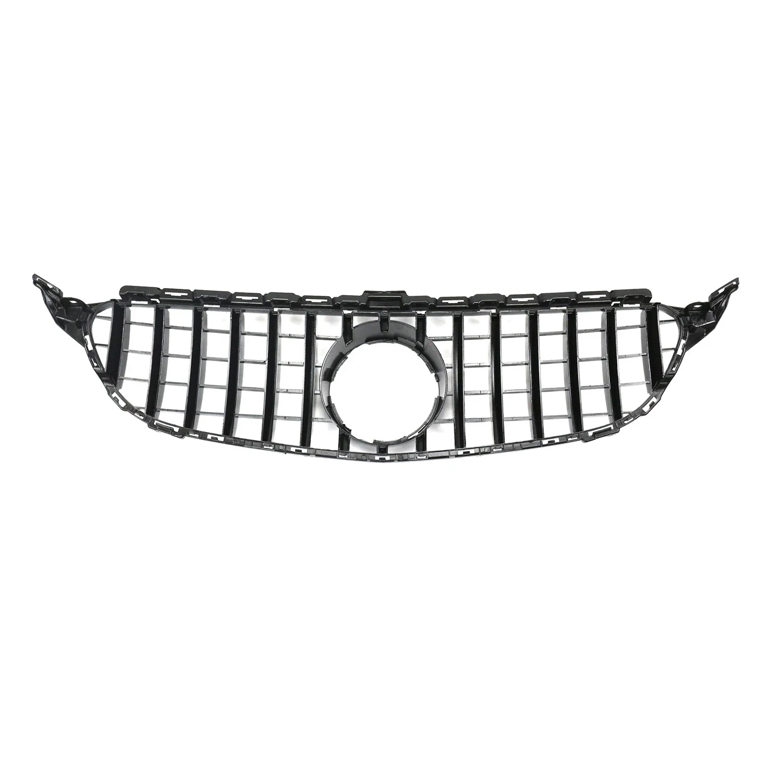 

For Mercedes-Benz C Class W205 2015-2018 Years Grille Racing Grill Modification Sport Style Auto Accessories Car Front Bumper